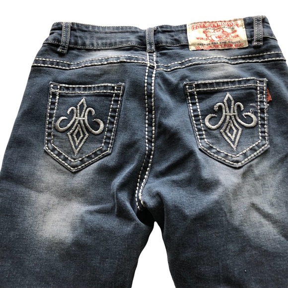 Vintage True Religon Bermuda Jean Shorts - Picture 16 of 16